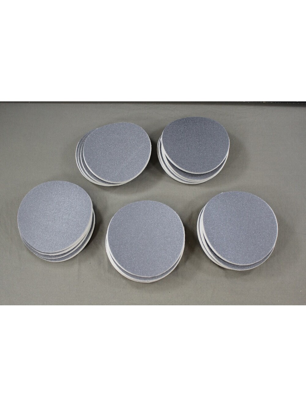 25pc 6" Sanding Sponge Discs P300-400 Hook Loop Wet Dry